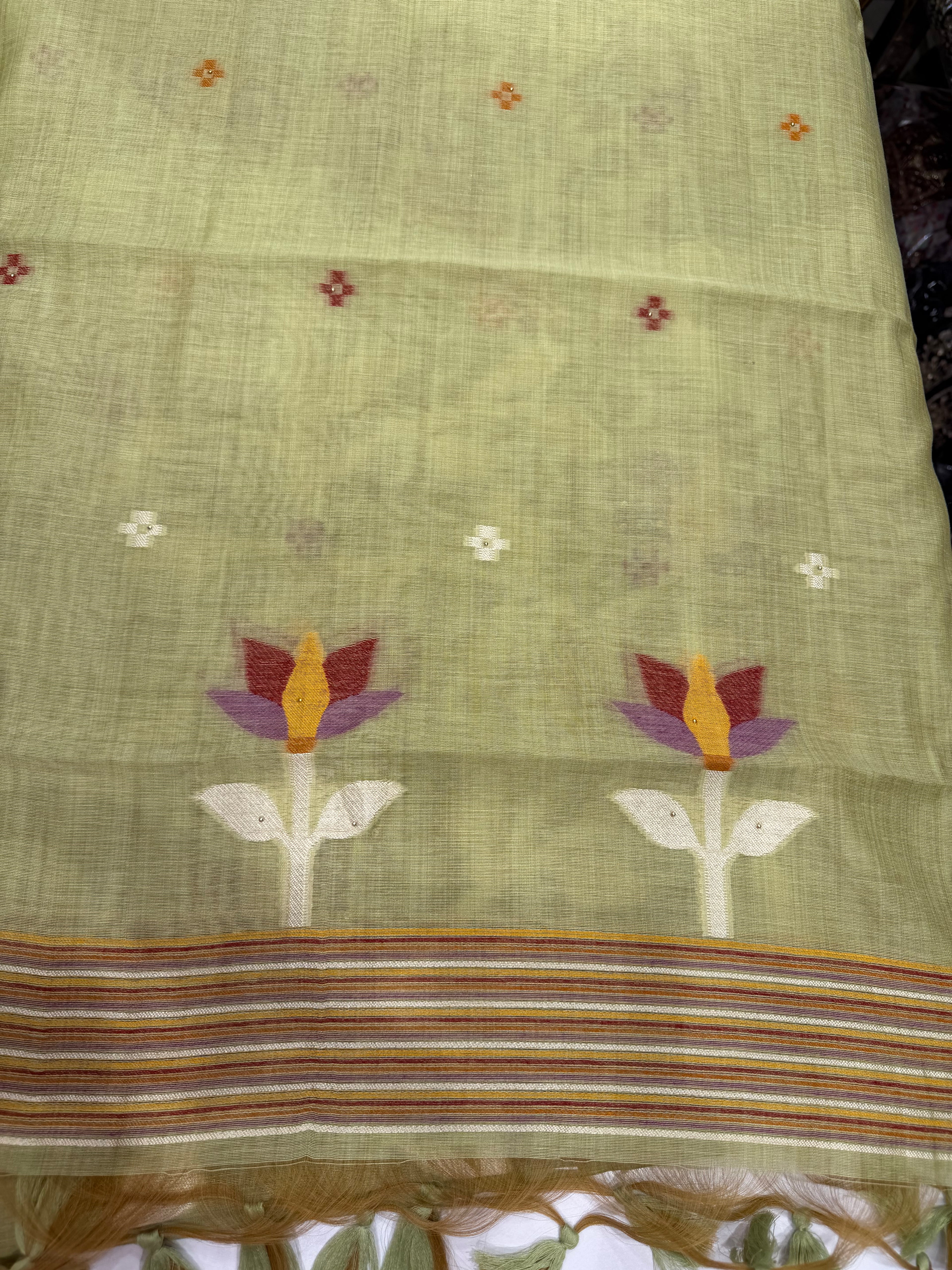Gulzar Birds Chanderi Suit