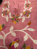 Gulzar Birds Chanderi Suit