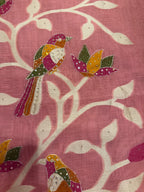 Gulzar Birds Chanderi Suit