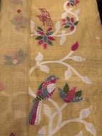 Gulzar Birds Chanderi Suit